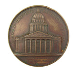 France 1858 St Genevieve's Pantheon 60mm Medal - By Wiener