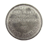 1789 William Pitt 33mm WM Penny Token