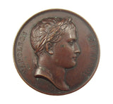 France 1807 Completion Of The Simplon Road 41mm Medal - By Andrieu