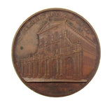 Italy 1861 Basilica of St Paul's 60mm Medal - By Wiener