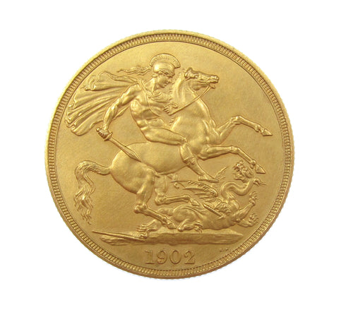 Edward VII 1902 Matt Proof Two Pound - A/UNC