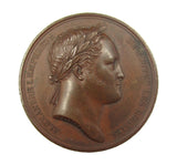 France 1814 Visit Of Alexander I Of Russia 41mm Medal - By Andrieu