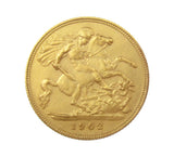 Edward VII 1902 Matt Proof Half Sovereign - A/UNC