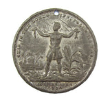 1834 Abolition Of Slavery 36mm White Metal Medal - By Davis