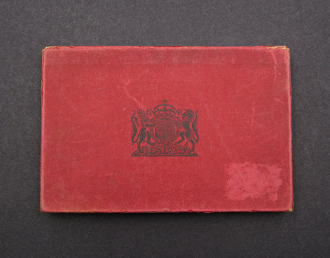 1927 Royal Mint Card Case For George V 6 Coin Proof Set