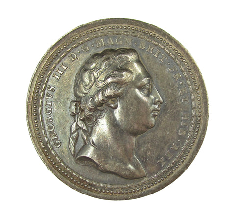 1768 Royal Academy Of Arts 55mm Silver Medal - By Pingo