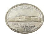 1857 Exhibition Of Art Treasures Oval Medal - By Ottley