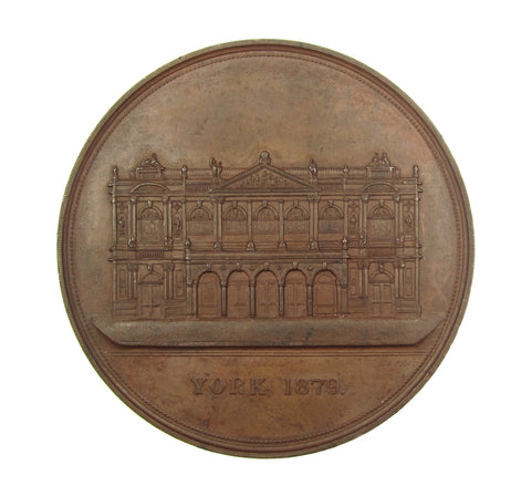 1879 Yorkshire Fine Art and Industrial Exhibition 76mm Medal