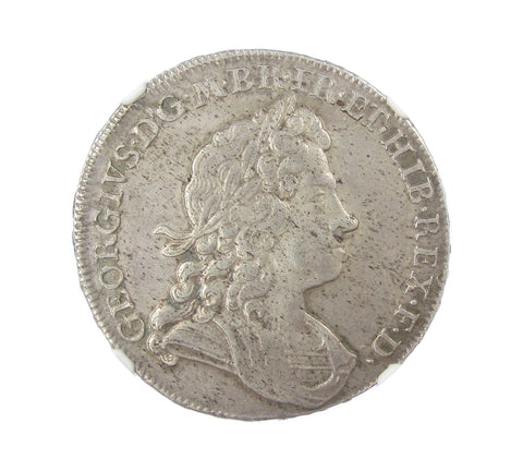 George I 1715 Halfcrown - NGC AU