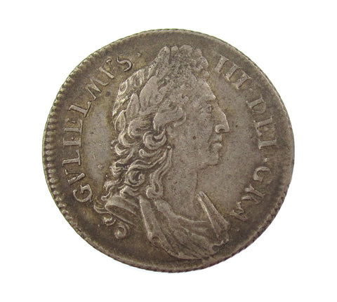 William III 1696 Shilling - VF