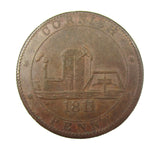 1811 Cornwall For Accommodation Cornish Penny Token - VF