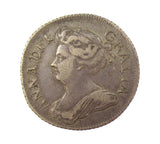 Anne 1709 Shilling - VF