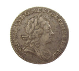 George I 1723 SSC Sixpence - VF