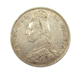Victoria 1888 Halfcrown - GVF