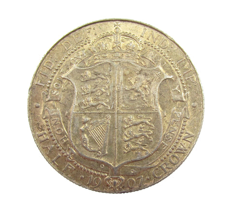 Edward VII 1907 Halfcrown - VF