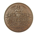 1874 Marriage Of Albert & Marie Of Russia 63mm Copper Medal