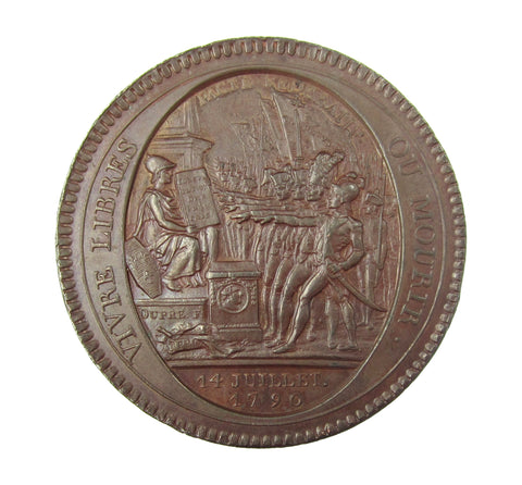 France 1792 5 Cinq Sols Token - NGC MS64BN