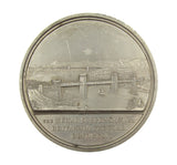 1850 Britannia Tubular Bridge Over The Menai Strait 64mm Medal