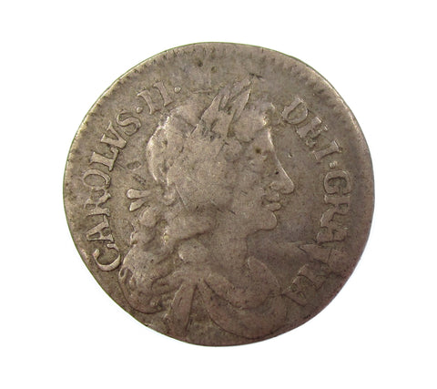 Charles II 1681 Maundy Fourpence - Fine
