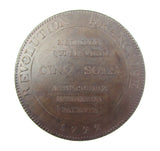 France 1792 5 Cinq Sols Token - NGC MS64BN