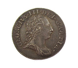 George III 1762 Maundy Threepence - GVF
