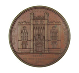 1834 City Of London School 58mm Bronze Medal - By Wyon