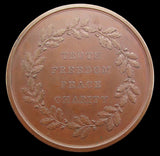 1828 Repeal Of The Sacramental Test 61mm Bronze Medal