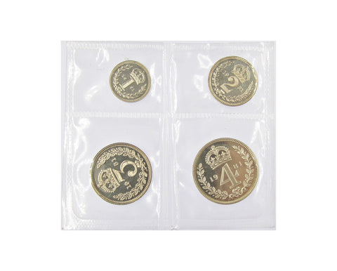 Elizabeth II 1981 Full Maundy Set - Cased
