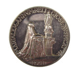 Italy Papal States 1954 Pius XII 44mm Cased Silver Medal