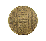 Germany 1848 Cologne Cathedral 59mm Medal - By Wiener