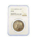 George V 1911 Proof Halfcrown - NGC PF64
