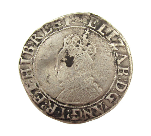 Elizabeth I 1582-1600 Shilling - mm Key