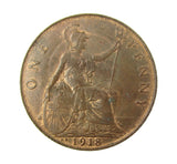 George V 1918 KN Penny - EF