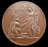 1832 Reform Bill 51mm Bronze Medal - By Wyon