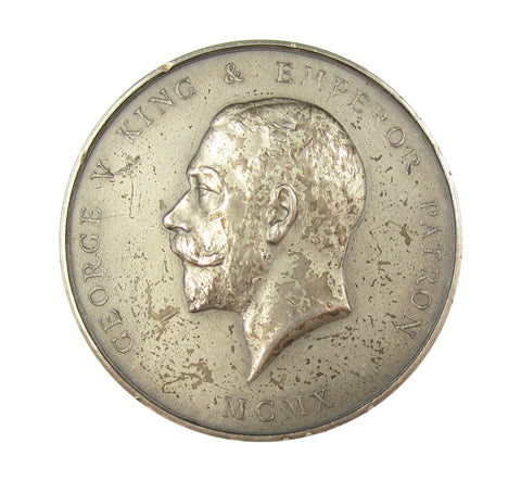 1930 George V Royal Society of Arts Silver 55mm President's Medal - By Wyon