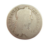 Charles II 1663 Shilling - Fair