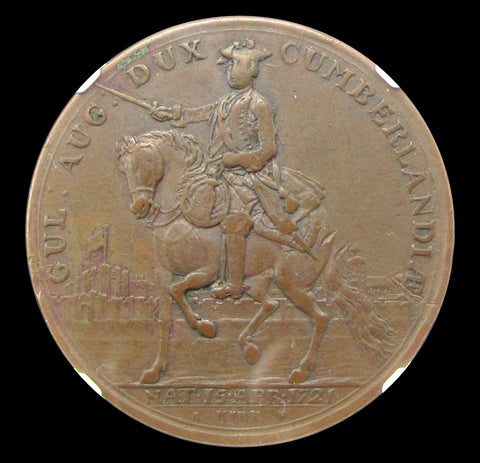 1745 Carlisle Recaptured Jacobite Rebels Retreat To Scotland 35mm Bronze Medal
