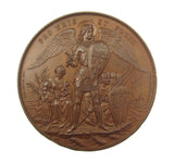 1881 Anniversary Of The Volunteer Movement 64mm Bronze Medal