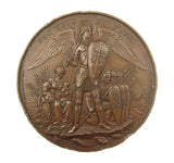 1881 Anniversary Of The Volunteer Movement 64mm Bronze Medal