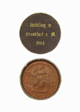 Germany 1864 Frankfurt Art And Industry Exhibition 54mm Medal