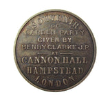 1911 Coronation Henry Clarke Garden Party 27mm Silver Medal