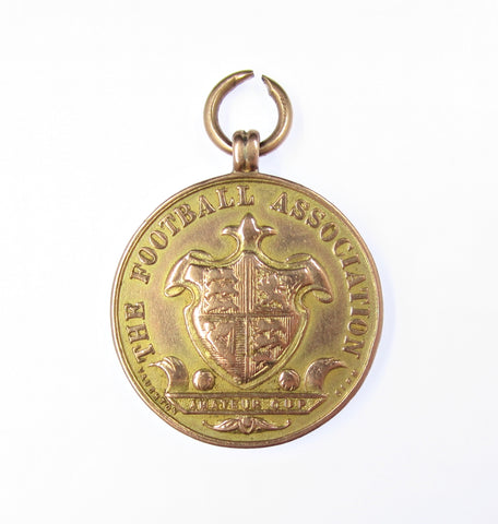 1912-1913 The F.A. Amateur Cup Runners Up Gold Medal