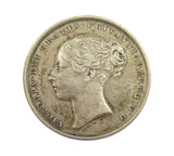 Victoria 1858 Shilling - VF+