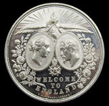 1855 Napoleon III Visit To London 41mm WM Medal - By Pinches