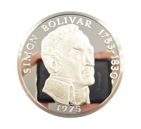 Panama 1975 Silver Proof 20 Balboas - Cased