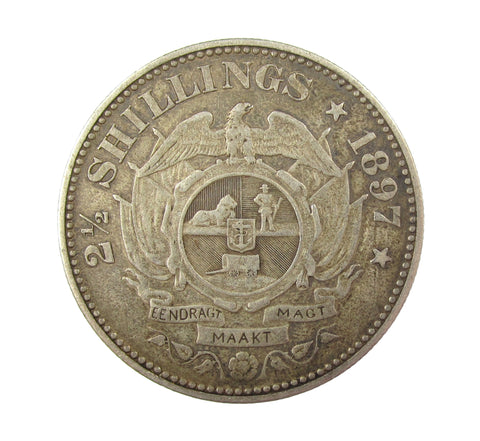 South Africa 1897 2.5 Shillings - VF
