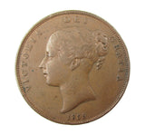 Victoria 1855 Penny - VF
