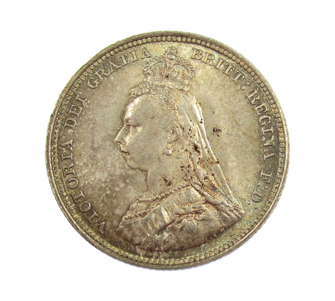 Victoria 1887 Shilling - UNC