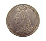 Victoria 1892 Shilling - AEF