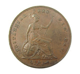 Victoria 1854 Penny - NEF